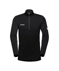 Mammut Longsleeve Rollkragenpullover Aenergy ML Half Zip Pull Men Schwarz/Bordeaux/Dunkelrot/Rot