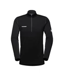 Mammut Longsleeve Rollkragenpullover Aenergy ML Half Zip Pull Men Schwarz/Bordeaux/Dunkelrot/Rot