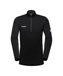 Mammut Longsleeve Rollkragenpullover Aenergy ML Half Zip Pull Men Schwarz/Bordeaux/Dunkelrot/Rot