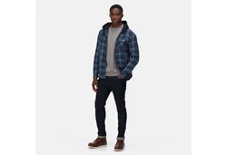 TACTICAL THREADS Hemdjacke Seige Blau/Hellblau/Braun