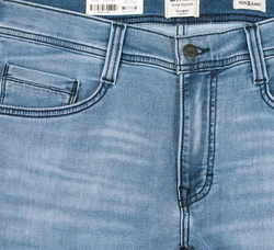 MUSTANG 5-Pocket Jeans Oregon Tapered K Hellblau/Blau