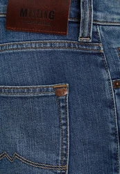 MUSTANG 5-Pocket-Jeans Oregon Tapered Blau/Dunkelblau