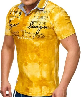 L.gonline Poloshirt Herren Polo Shirt Royal Design L.gonline Poloshirt Herren Polo Shirt Royal Design