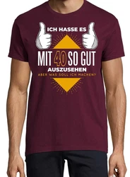 Youth Designz T-Shirt mit lustigem Spruch Frontprint 