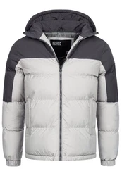 Indicode Winterjacke Danix Hellgrau/Grau
