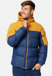 Indicode Winterjacke Danix Braun/Dunkelblau/Gelb
