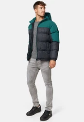 Indicode Winterjacke Danix Grün/Dunkelgrün