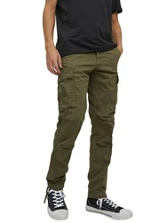 Jack & Jones Cargohose JPSTACE JJTUCKER Khaki/Dunkelgrün