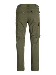 Jack & Jones Cargohose JPSTACE JJTUCKER Khaki/Dunkelgrün