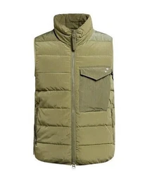 Kurzweste Blauer USA Herren Westen, BLAUER USA SMANICATI IMBOTTITO OVATTA
