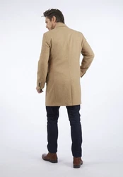 HECHTER PARIS Wollmantel Beige/Braun/Khaki
