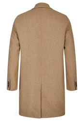 HECHTER PARIS Wollmantel Beige/Braun/Khaki