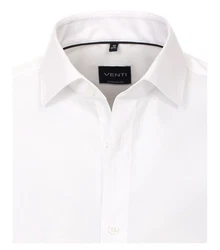 VENTI Businesshemd uni Weiß/Creme