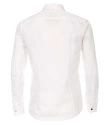 VENTI Businesshemd uni Weiß/Creme
