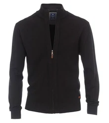 Redmond Strickjacke 681 Schwarz/Dunkelgrau