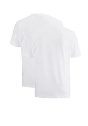 MARVELIS Rundhalsshirt T-Shirt Doppelpack Modern Fit Weiß/Creme