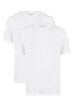 MARVELIS Rundhalsshirt T-Shirt Doppelpack Modern Fit Weiß/Creme