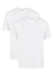 Rundhalsshirt T-Shirt Doppelpack - Modern Fit - Rundhals Ideal zum Unterziehen