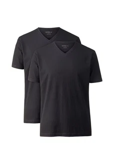 MARVELIS V-Shirt T-Shirt Doppelpack V-Ausschnitt