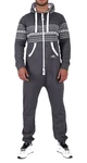 Finchman Jumpsuit Overall FM117 Hellgrau/Dunkelgrau/Grau