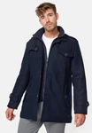 Indicode Herren Kurzmantel mit Stehkragen Brandon Navy