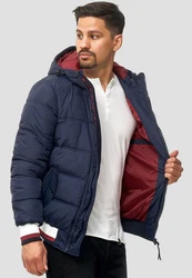 Indicode Herren Steppjacke Bacon Navy
