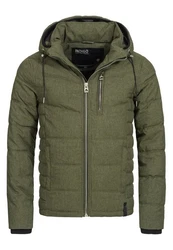 Indicode Winterjacke Circus mit Kapuze 