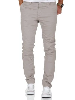 Amaci&Sons Herren Slim Fit Chino Hose Jeans 7100 Khaki