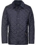 Barbour Steppjacke Heritage Liddesdale Quilted Jacket Dunkelblau/Blau/Hellblau