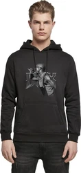 MisterTee Kapuzensweatshirt DMX Mic Hoody Schwarz/Dunkelgrau/Orange/Gelb