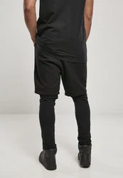 Southpole Shorts Fleece with Leggings Schwarz/Grün/Beige/Braun