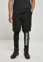 Southpole Shorts Fleece with Leggings Schwarz/Grün/Beige/Braun