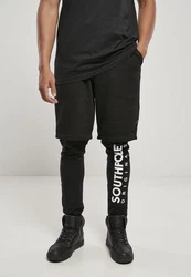 Southpole Shorts Fleece with Leggings Schwarz/Grün/Beige/Braun