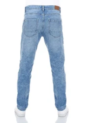 Riverso Herren Jeans Hose RIVChris Straight Fit Jeanshose Hellblau/Blau