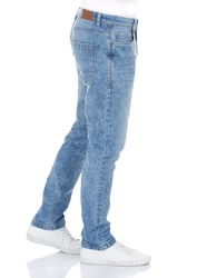 Riverso Herren Jeans Hose RIVChris Straight Fit Jeanshose Hellblau/Blau