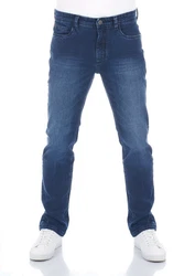 Riverso Herren Jeans Hose RIVChris Straight Fit Jeanshose Hellblau/Blau/Dunkelblau