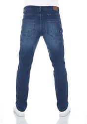 Riverso Herren Jeans Hose RIVChris Straight Fit Jeanshose Hellblau/Blau/Dunkelblau