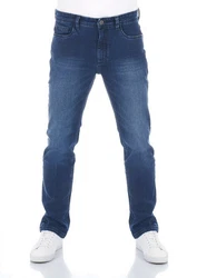 Riverso Herren Jeans Hose RIVChris Straight Fit Jeanshose Hellblau/Blau/Dunkelblau