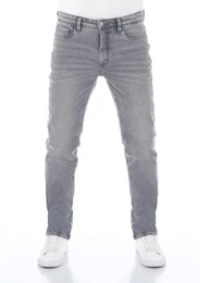 Straight-Jeans Herren Jeanshose RIVChris Regular Fit Denim Hose mit Stretch