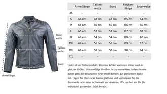RICANO Lederjacke Cooper