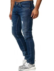 Tazzio Herren Jeans Slim Fit Destroyed Look 16525 16525