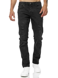 Tazzio Herren Jeans Slim Fit Destroyed Look 16525 16525