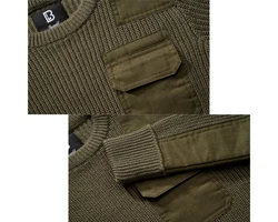 Brandit Bundeswehr Pullover Kinder Dunkelgrün/Khaki