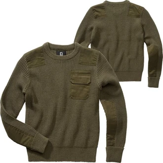 Brandit Bundeswehr Pullover Kinder Dunkelgrün/Khaki
