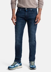 Pierre Cardin 5-Pocket Jeans Lyon Tapered Futureflex Dunkelblau/Blau/Hellblau