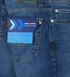 Pierre Cardin 5-Pocket Jeans Lyon Tapered Futureflex Blau/Hellblau/Dunkelblau
