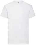 Fruit of the Loom Rundhalsshirt Valueweight T-Shirt Weiß/Grau/Creme