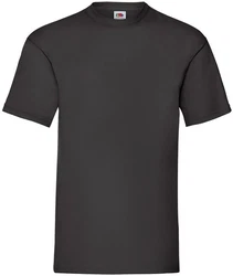 Fruit of the Loom Rundhalsshirt Valueweight T-Shirt Dunkelgrau/Grau/Schwarz