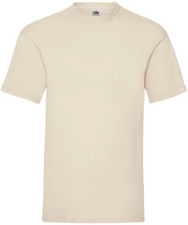 Fruit of the Loom Rundhalsshirt Valueweight T-Shirt Khaki/Weiß/Beige