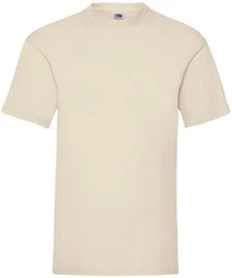 Fruit of the Loom Rundhalsshirt Valueweight T-Shirt Khaki/Weiß/Beige